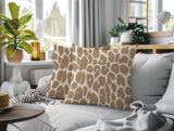 Nubi Zebra Print Indoor/Outdoor Reversible Square Pillow