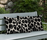 Nubi Zebra Print Indoor/Outdoor Reversible Rectangular Pillow