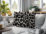 Nubi Zebra Print Indoor/Outdoor Reversible Square Pillow