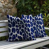 Nubi Zebra Print Indoor/Outdoor Reversible Square Pillow