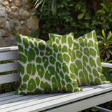 Nubi Zebra Print Indoor/Outdoor Reversible Square Pillow