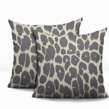 Nubi Zebra Print Indoor/Outdoor Reversible Square Pillow
