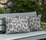 Nubi Zebra Print Indoor/Outdoor Reversible Rectangular Pillow