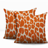 Nubi Zebra Print Indoor/Outdoor Reversible Square Pillow