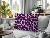 Nubi Zebra Print Indoor/Outdoor Reversible Square Pillow