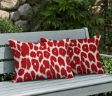 Nubi Zebra Print Indoor/Outdoor Reversible Rectangular Pillow