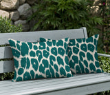 Nubi Zebra Print Indoor/Outdoor Reversible Rectangular Pillow