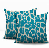 Nubi Zebra Print Indoor/Outdoor Reversible Square Pillow