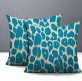 Nubi Zebra Print Indoor/Outdoor Reversible Square Pillow