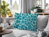Nubi Zebra Print Indoor/Outdoor Reversible Square Pillow
