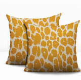 Nubi Zebra Print Indoor/Outdoor Reversible Square Pillow