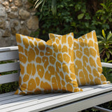 Nubi Zebra Print Indoor/Outdoor Reversible Square Pillow