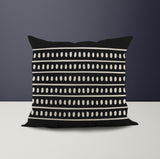 Nuru Striped Reversible Indoor/Outdoor Square Pillow