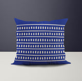 Nuru Striped Reversible Indoor/Outdoor Square Pillow