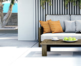 Nuru Striped Reversible Indoor/Outdoor Square Pillow
