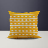 Nuru Striped Reversible Indoor/Outdoor Square Pillow