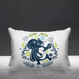 Nutsy Animal Reversible Indoor/Outdoor Rectangular Pillow