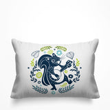 Nutsy Animal Reversible Indoor/Outdoor Rectangular Pillow