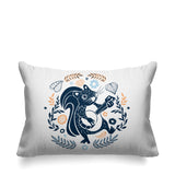 Nutsy Animal Reversible Indoor/Outdoor Rectangular Pillow