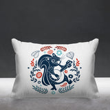Nutsy Animal Reversible Indoor/Outdoor Rectangular Pillow