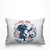 Nutsy Animal Reversible Indoor/Outdoor Rectangular Pillow