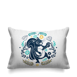 Nutsy Animal Reversible Indoor/Outdoor Rectangular Pillow