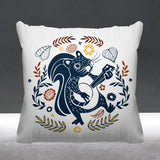 Nutsy Animal Reversible Indoor/Outdoor Square Pillow
