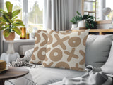Ohi 2 Sets Indoor/Outdoor Reversible Indoor Square Pillow