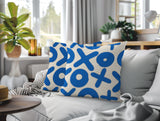 Ohi 2 Sets Lumbar Indoor/Outdoor Reversible Indoor Pillow