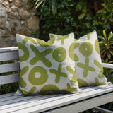 Ohi 2 Sets Lumbar Indoor/Outdoor Reversible Indoor Pillow