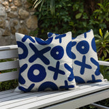 Ohi 2 Sets Lumbar Indoor/Outdoor Reversible Indoor Pillow