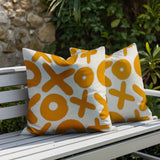 Ohi 2 Sets Lumbar Indoor/Outdoor Reversible Indoor Pillow