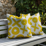 Ohi 2 Sets Lumbar Indoor/Outdoor Reversible Indoor Pillow