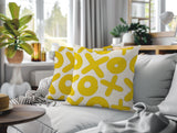 Ohi 2 Sets Lumbar Indoor/Outdoor Reversible Indoor Pillow