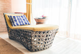 Okello Abstract Reversible Indoor/Outdoor Rectangular Pillow