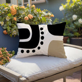 Oki Minimalist Lumbar Indoor/Outdoor Throw Pillow