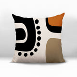 Oki Abstract Reversible Indoor/Outdoor Square Pillow