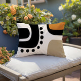 Oki Minimalist Lumbar Indoor/Outdoor Throw Pillow
