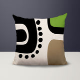Oki Abstract Reversible Indoor/Outdoor Square Pillow