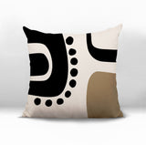 Oki Abstract Reversible Indoor/Outdoor Square Pillow