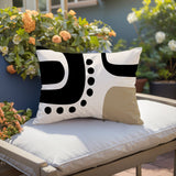 Oki Minimalist Lumbar Indoor/Outdoor Throw Pillow