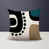 Oki Abstract Reversible Indoor/Outdoor Square Pillow