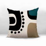 Oki Abstract Reversible Indoor/Outdoor Square Pillow