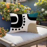 Oki Minimalist Lumbar Indoor/Outdoor Throw Pillow