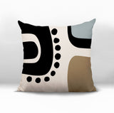 Oki Abstract Reversible Indoor/Outdoor Square Pillow