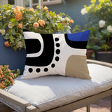 Oki Minimalist Lumbar Indoor/Outdoor Throw Pillow