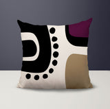 Oki Abstract Reversible Indoor/Outdoor Square Pillow