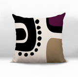Oki Abstract Reversible Indoor/Outdoor Square Pillow