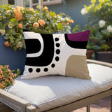 Oki Minimalist Lumbar Indoor/Outdoor Throw Pillow