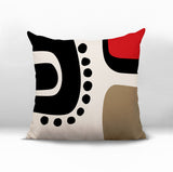 Oki Abstract Reversible Indoor/Outdoor Square Pillow